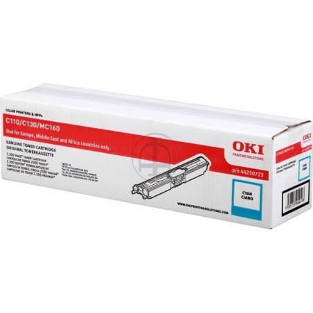 Toner OKI C110/C130 Cyan HC