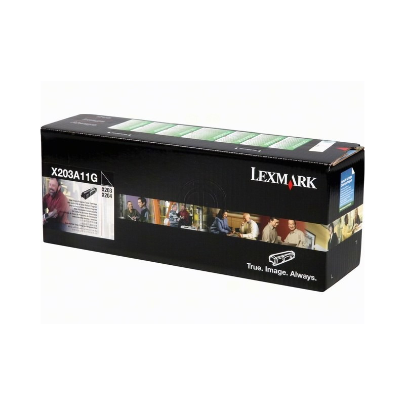 Toner Lexmark X203 Noir
