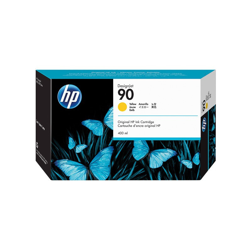 Cartouche d'encre HP N° 90 Jaune HC