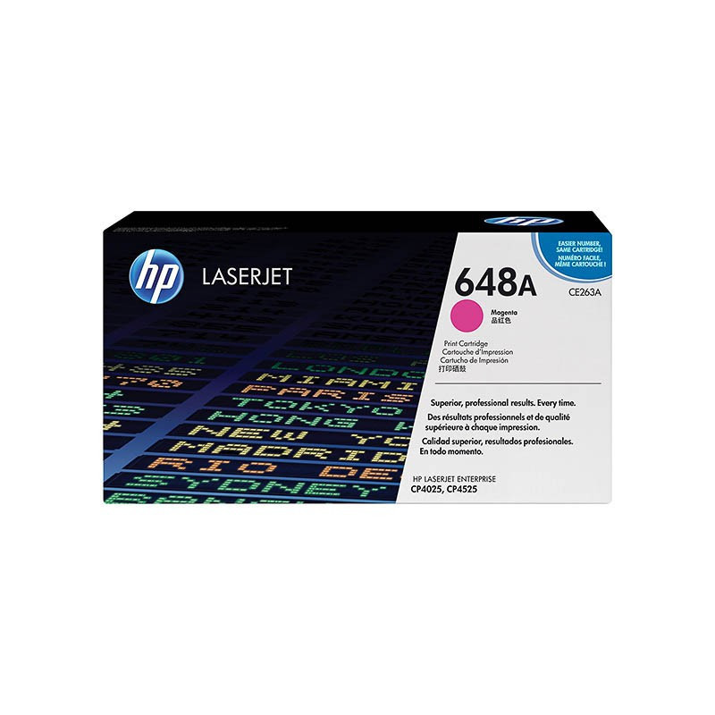 Toner HP CE263A - 648A Magenta