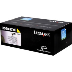 Toner Lexmark X560 Jaune HC