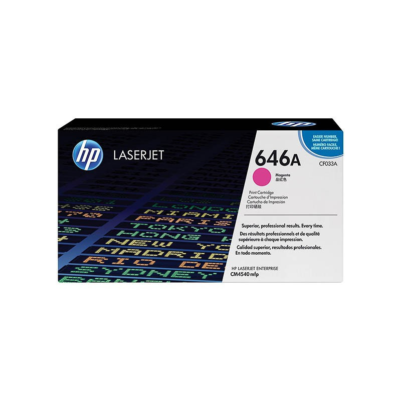 Toner HP CF033A - 646A Magenta