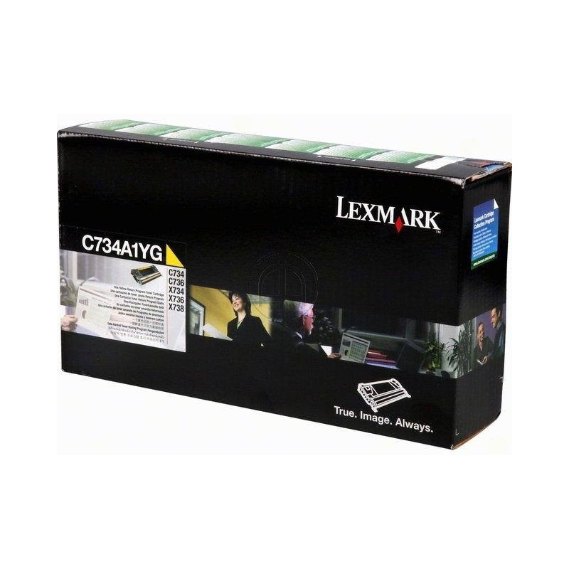 Toner Lexmark C734 Jaune