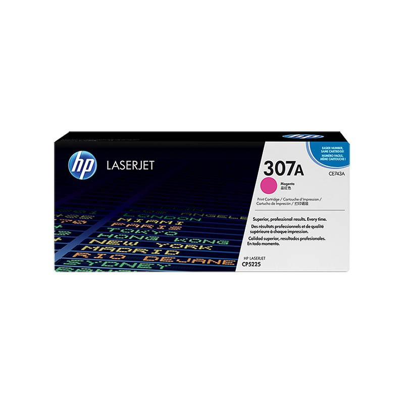 Toner HP CE743A - 307A Magenta