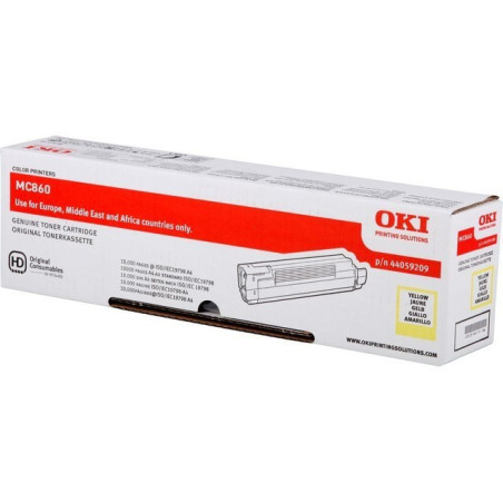 Toner OKI MC860 Jaune