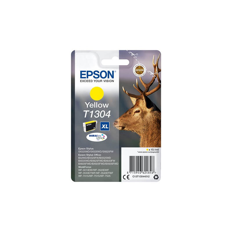 Cartouche d'encre Epson T1304 Jaune
