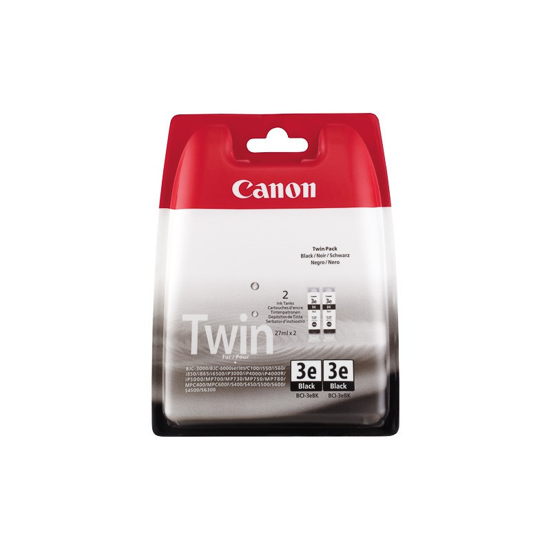 Canon BCI-3 - Pack Noir 2pc.