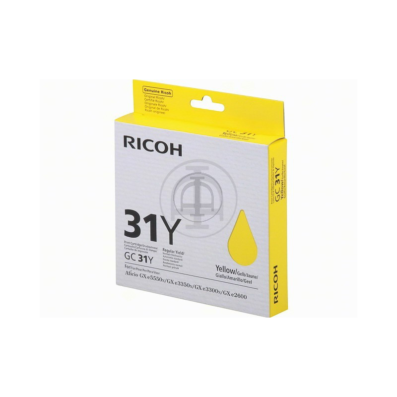 Toner Ricoh GC-31Y Jaune