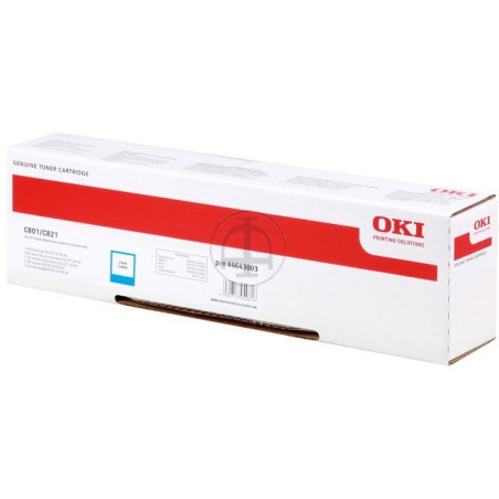 Toner OKI C801/C821 Cyan