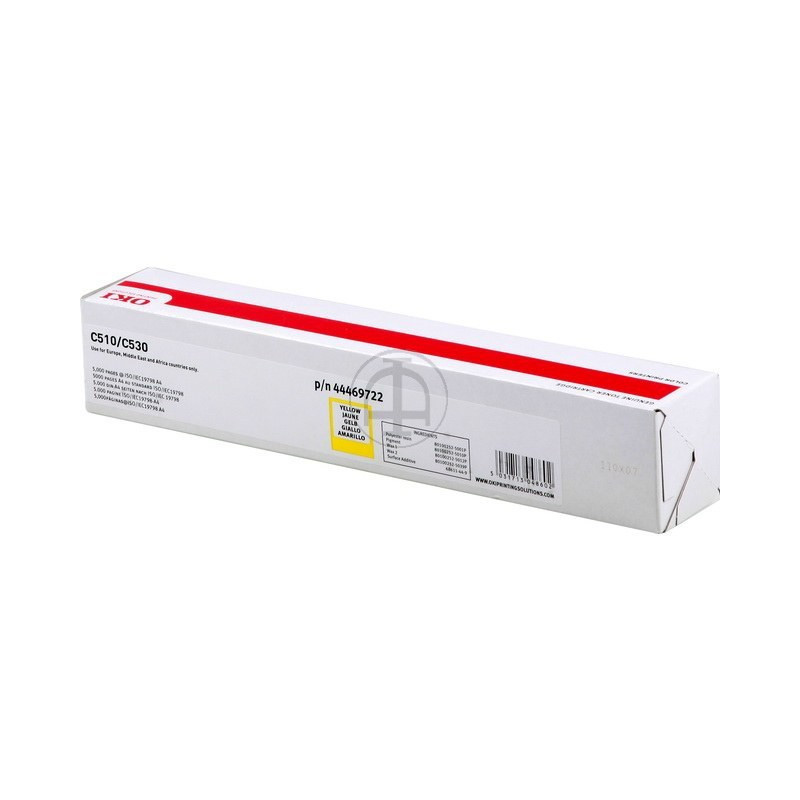 Toner OKI C510/530 Yellow HC
