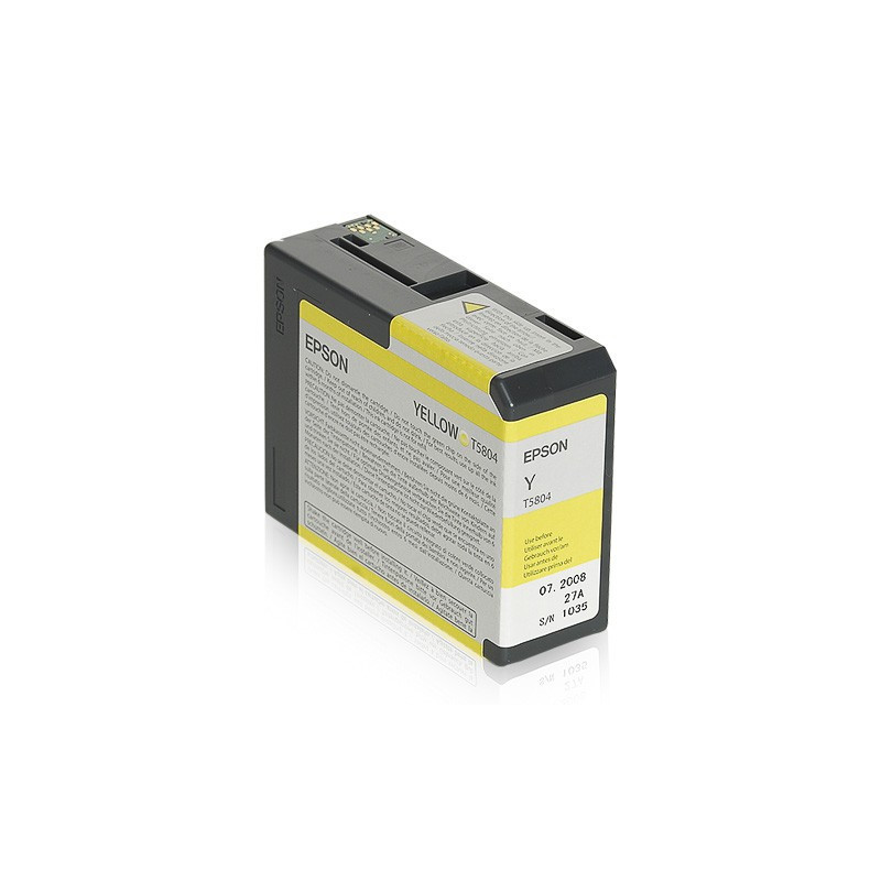 Cartouche d'encre Epson T5804 Yellow
