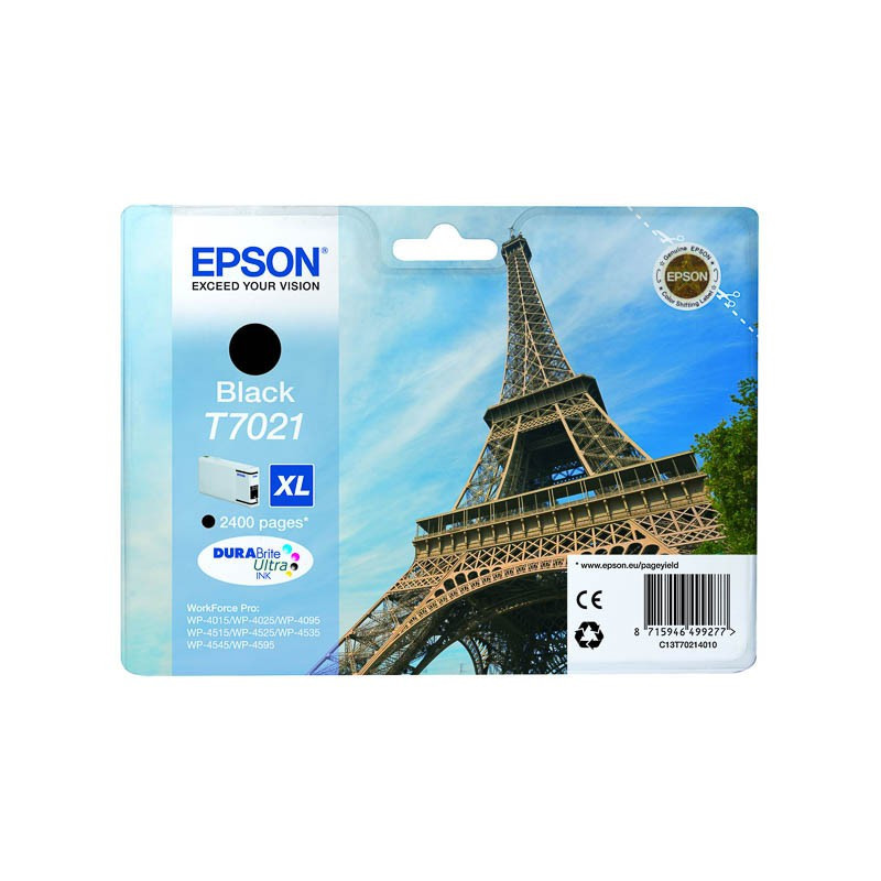 Cartouche d'encre Epson T7021 XL Noir