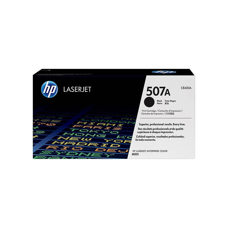 Toner HP CE400A - 507A Noir