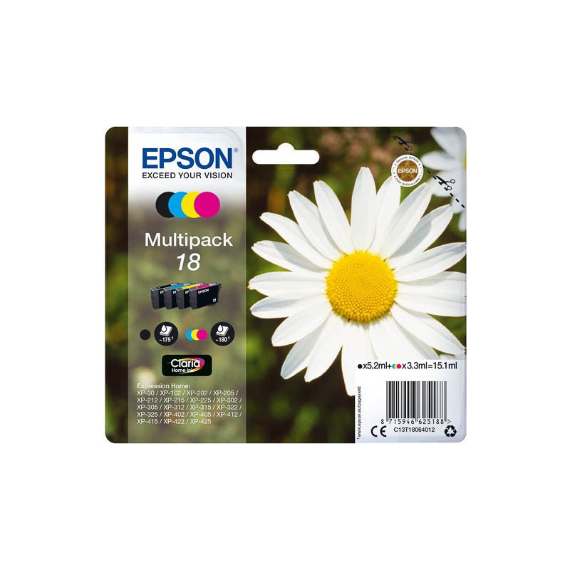 Cartouches Pack Epson 18
