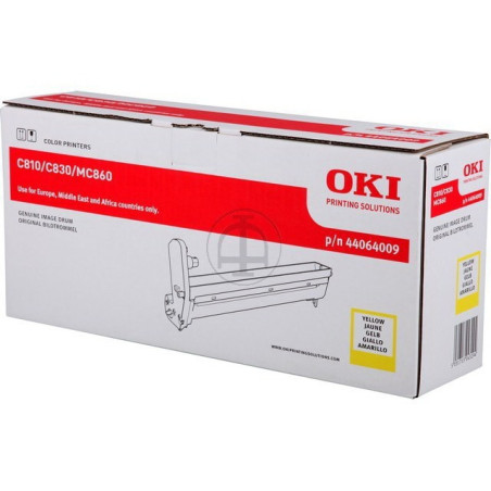Tambour OKI C810/C830/MC860 Jaune
