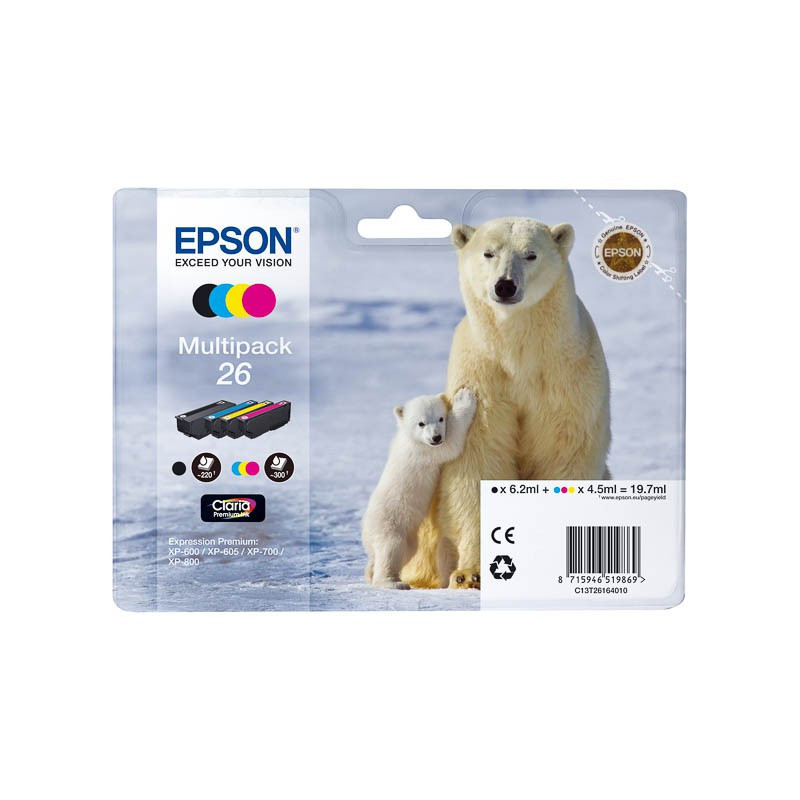 Cartouches Pack Epson 26