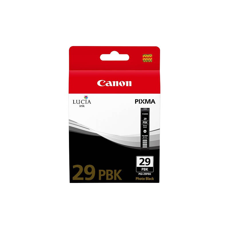 Cartouche d'encre Canon PGI-29 PBK Photo Black