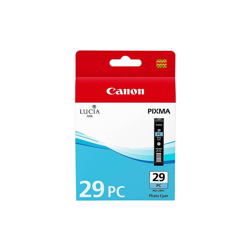 Cartouche d'encre Canon PGI-29 PC Light Cyan