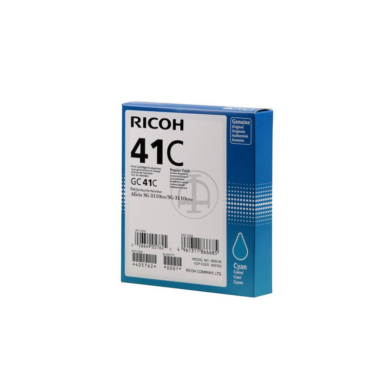 Cartouche Ricoh GC-41 Cyan