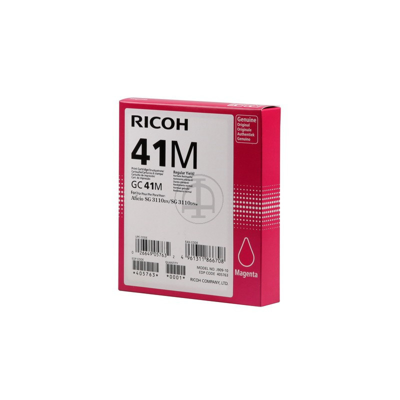 Cartouche Ricoh GC-41 Magenta