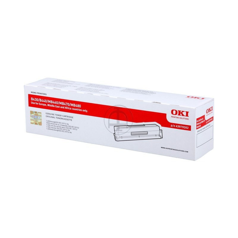 Toner OKI B430/B440/MB470 Noir HC