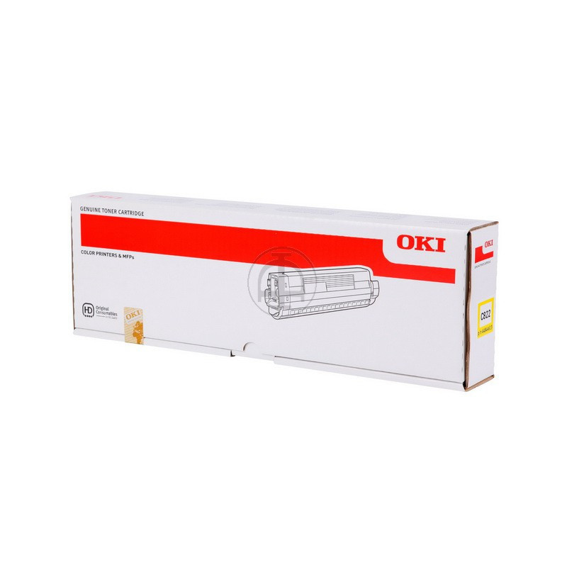 Toner OKI C822 Jaune