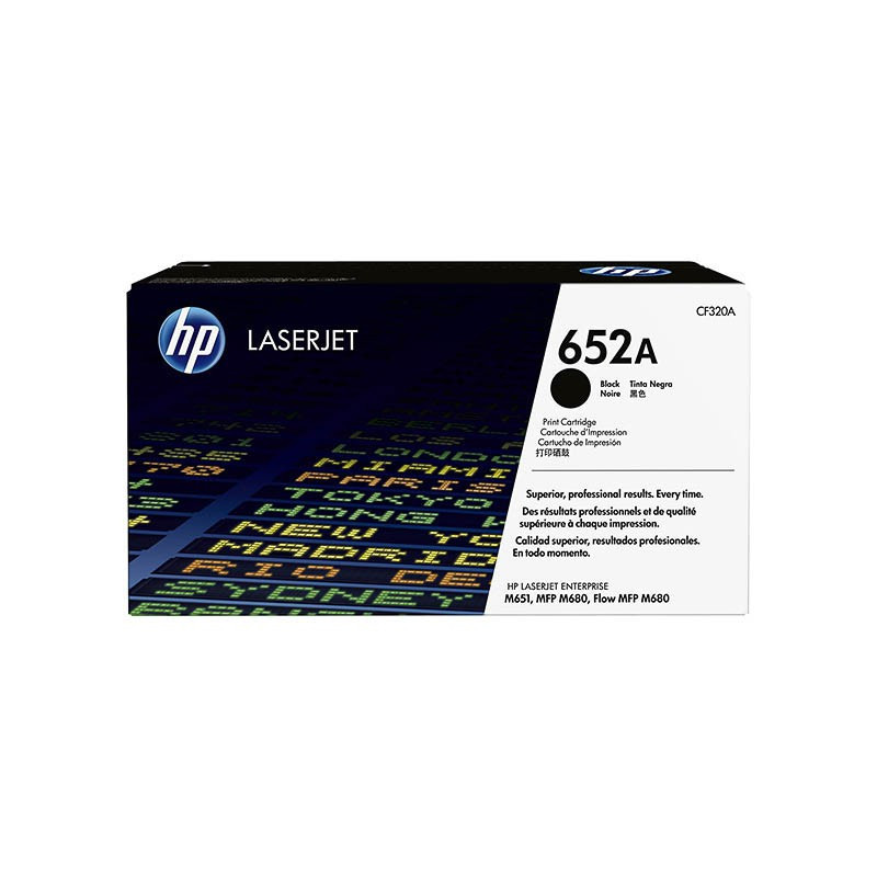 Toner HP CF320A - 652A Noir