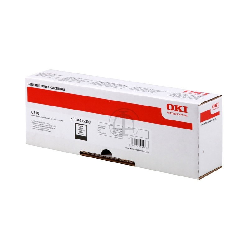Toner OKI C610 Noir