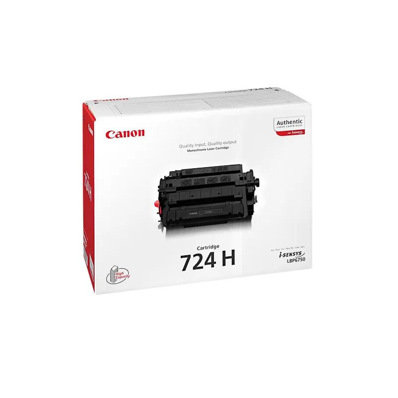 Toner Canon 724 HC Noir