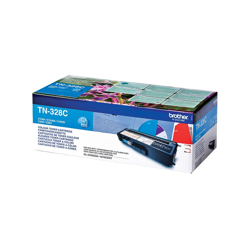 Toner Brother TN-328C Cyan