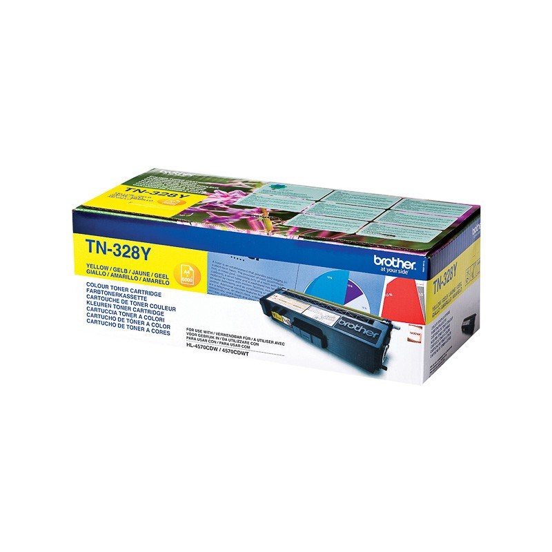 Toner Brother TN-328Y Jaune