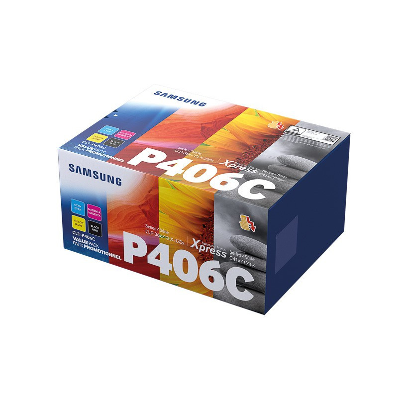 Pack 4 Toners SAMSUNG P406C