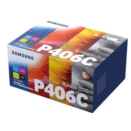 Pack 4 Toners SAMSUNG P406C