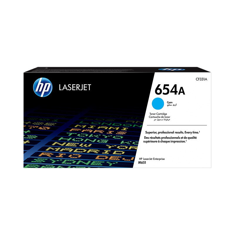 Toner HP CF331A - 654A Cyan