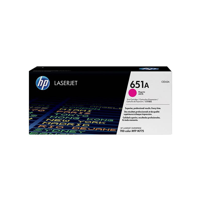 Toner HP CE343A - 651A Magenta