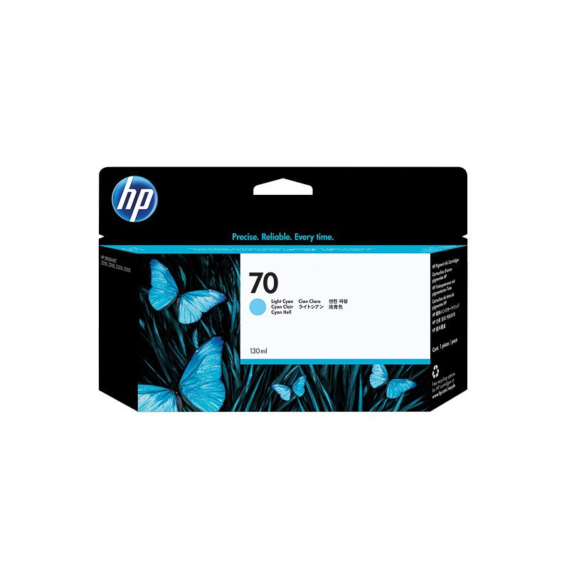  Cartouche d'encre HP N°70 Light Cyan