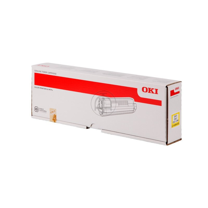 Toner OKI C831/C841 Jaune