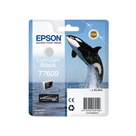 Cartouche d'encre Epson T7609 Light Light Black