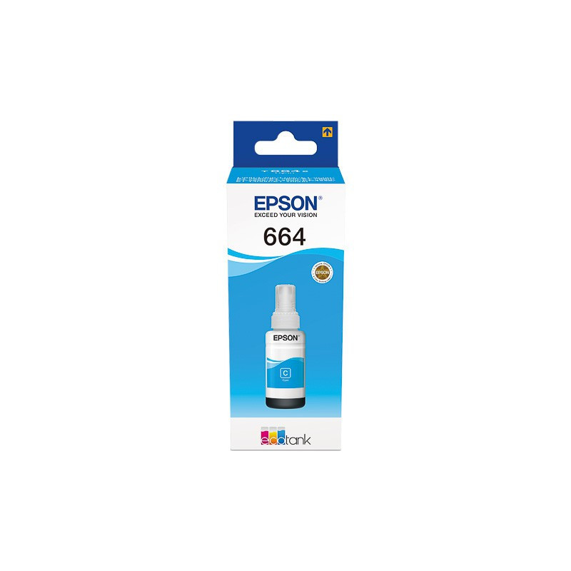 Epson Bouteille EcoTank 664 Cyan