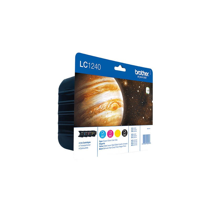 Cartouches Brother LC-1240 - Pack 4
