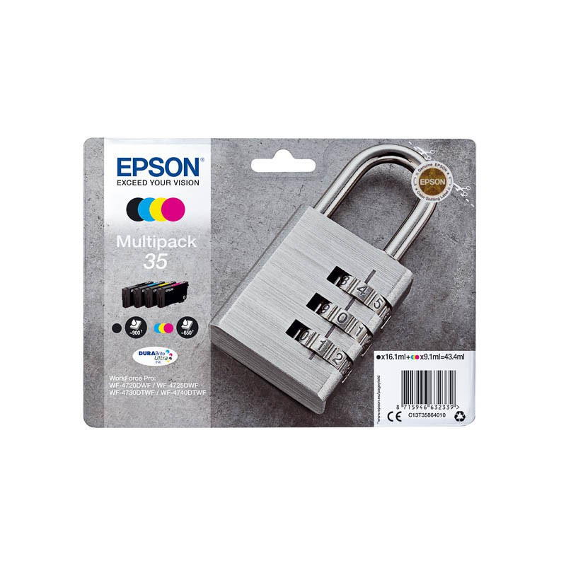 Cartouche d'encre Epson 35 Multipack