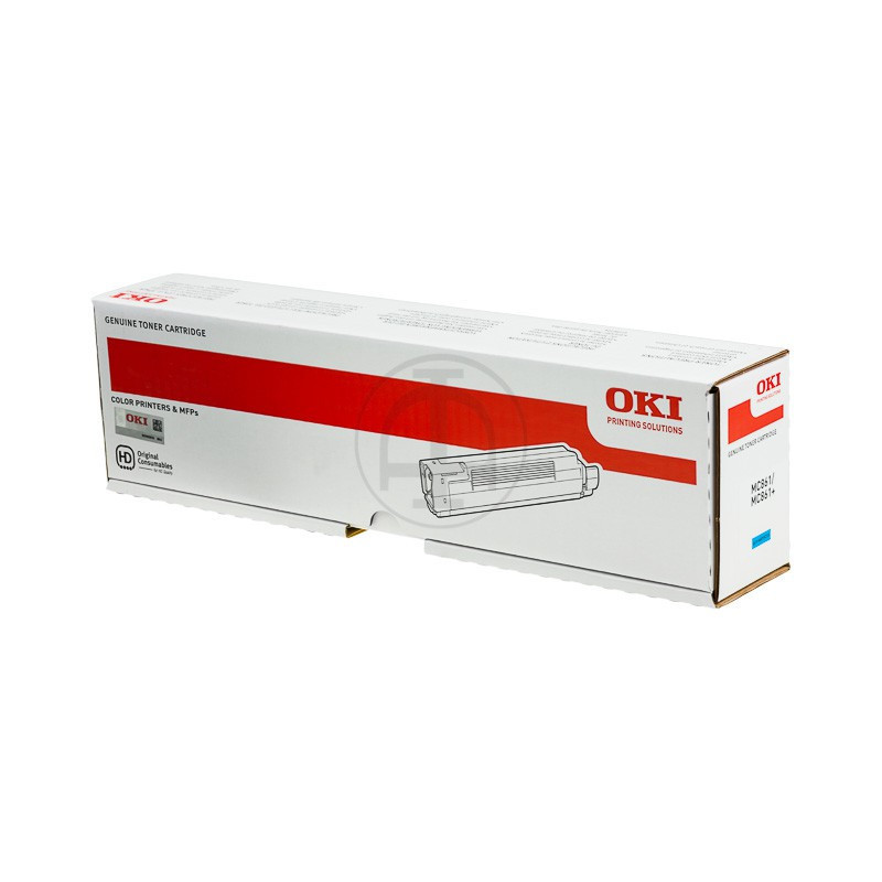 Toner OKI MC861 Cyan