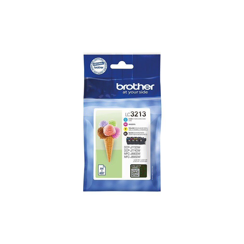 Cartouches Brother LC-3213 - Pack 4