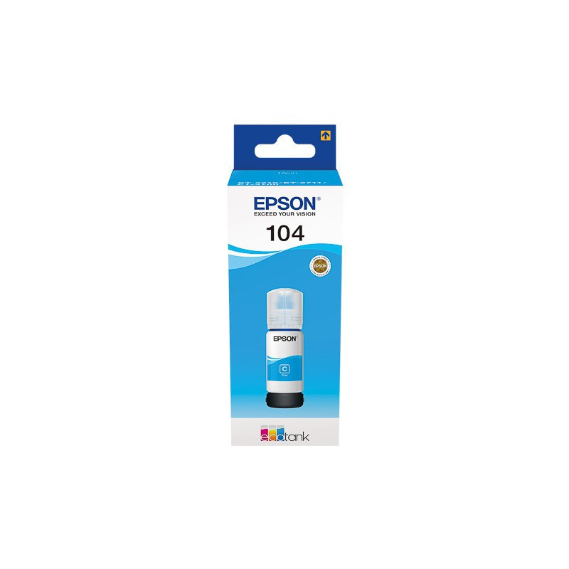 Epson Bouteille EcoTank 104 Cyan