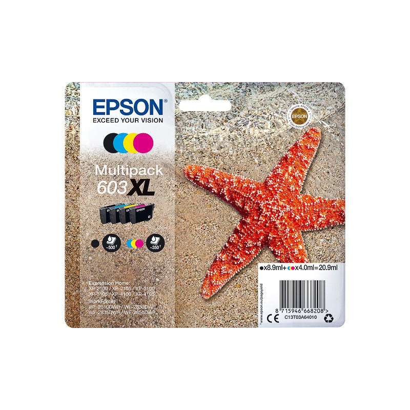 Cartouches Pack Epson 603XL