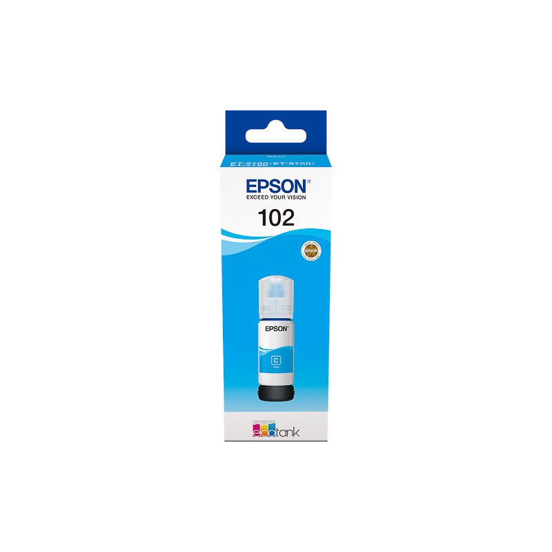 Epson Bouteille EcoTank 102 Cyan