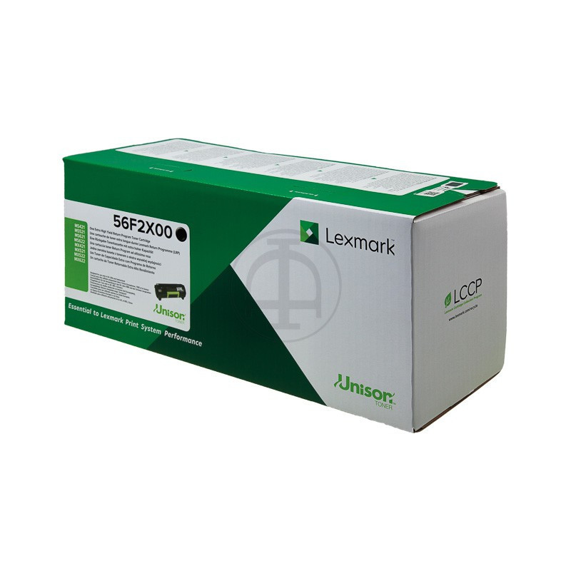 Toner Lexmark 56F2X00 Extra HC Noir