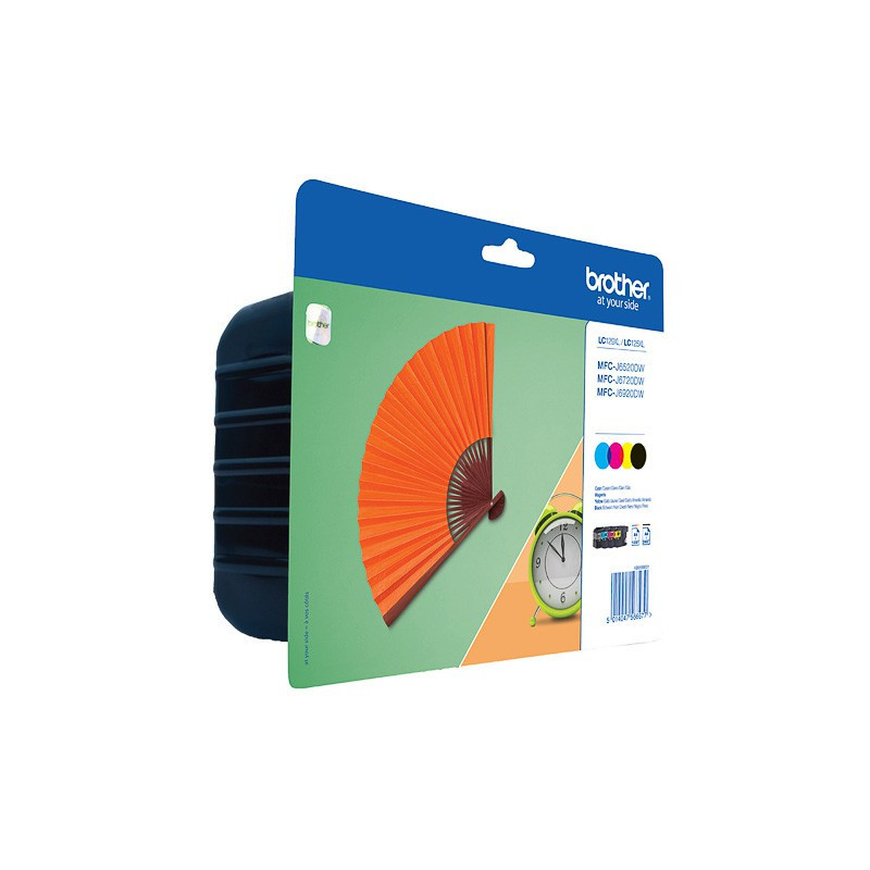 Cartouches Brother LC129XL / LC125XL - Pack 4