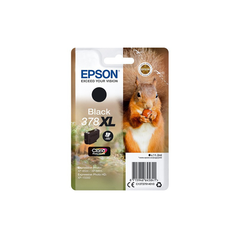 Cartouche d'encre Epson 378XL Noir