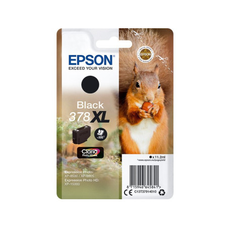 Cartouche d'encre Epson 378XL Noir
